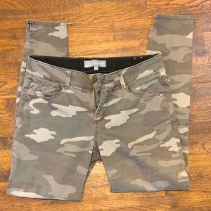 Wit & Wisdom skinny camo pants